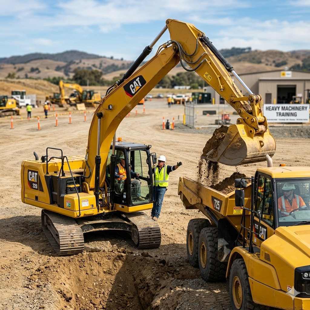 excavator training in barberton